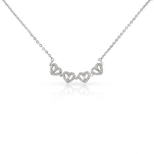 Load image into Gallery viewer, Magnetic Hearts Necklace Sample for George McConnell