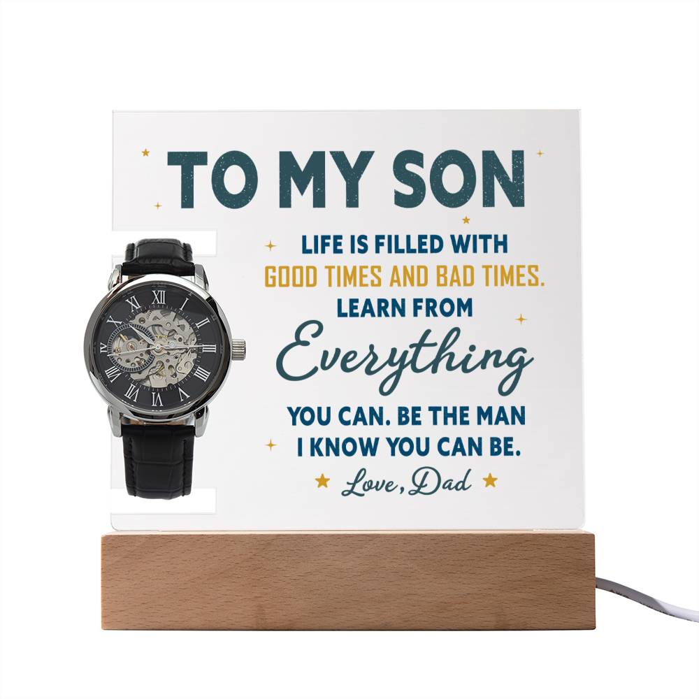 To My Son Test Order
