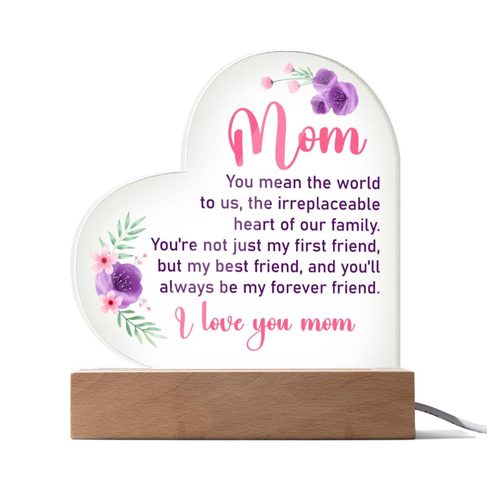 Testing Acrylic Heart Plaque 9/18/23