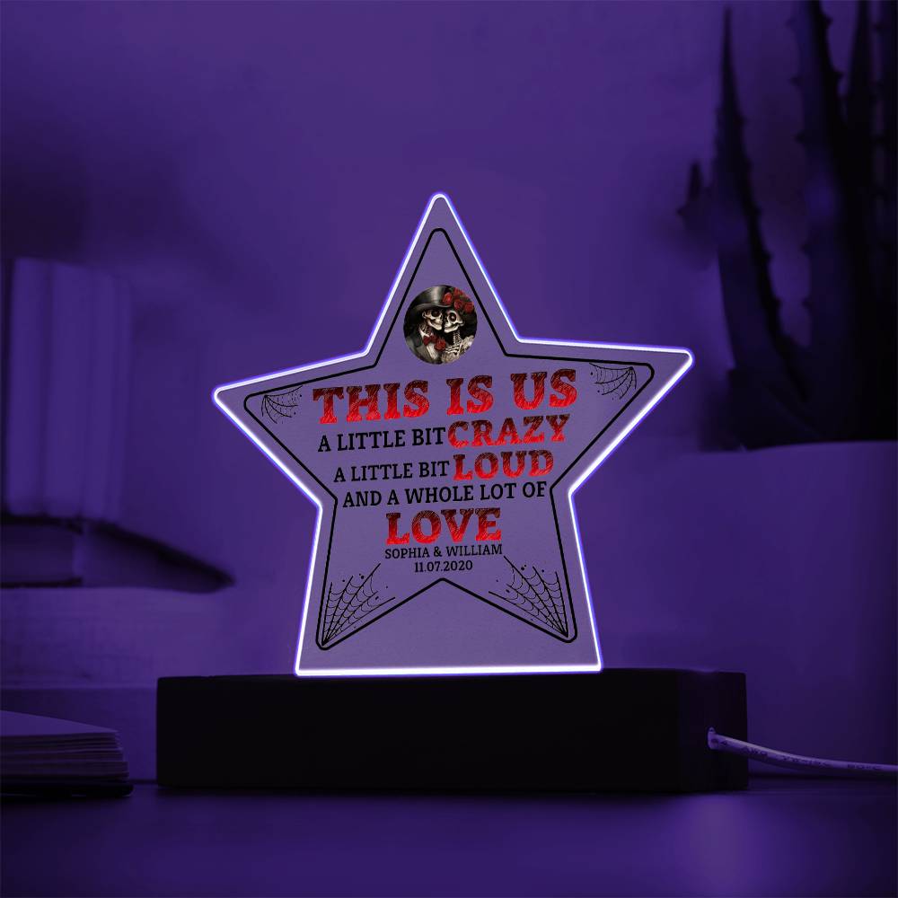Testing Acrylic Star Plaque 9/18/23