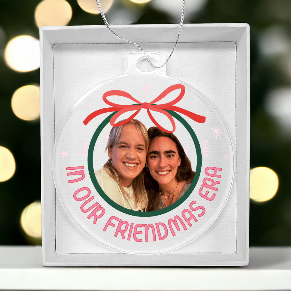 Acrylic Ornament Sample for Customily Video Review