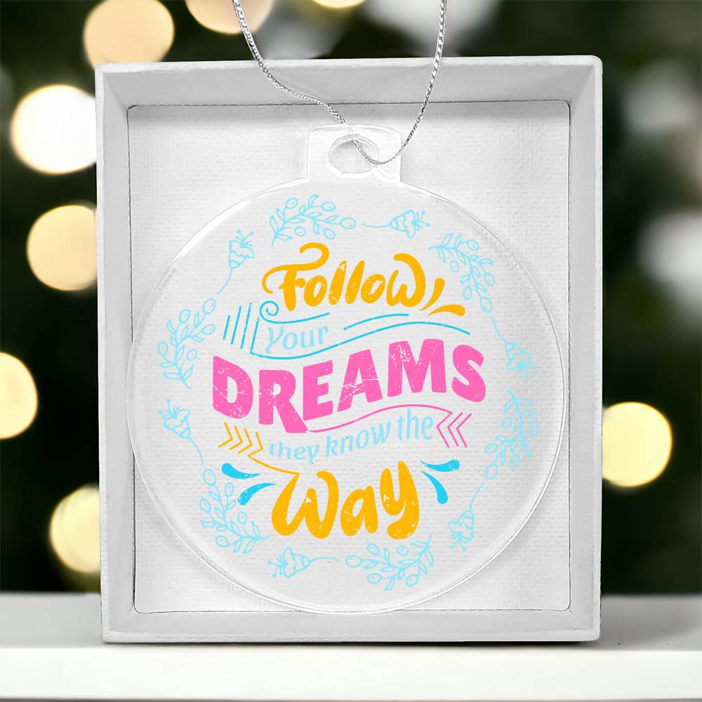 Testing Acrylic Ornament 10/9/23