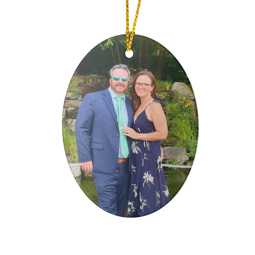 testing oval ornament