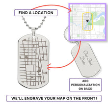 Load image into Gallery viewer, Testing Engraved Map - DT 10.10.25