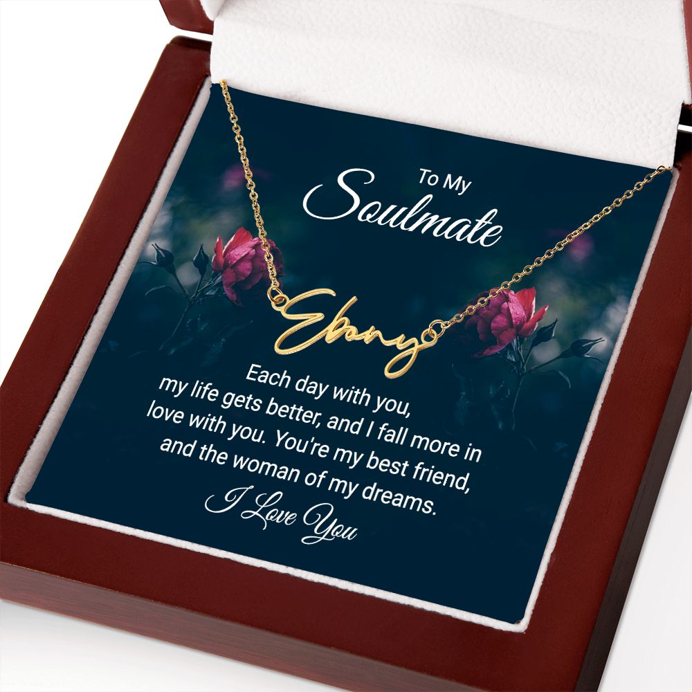 Testing Signature Style Name Necklace 2.20.22
