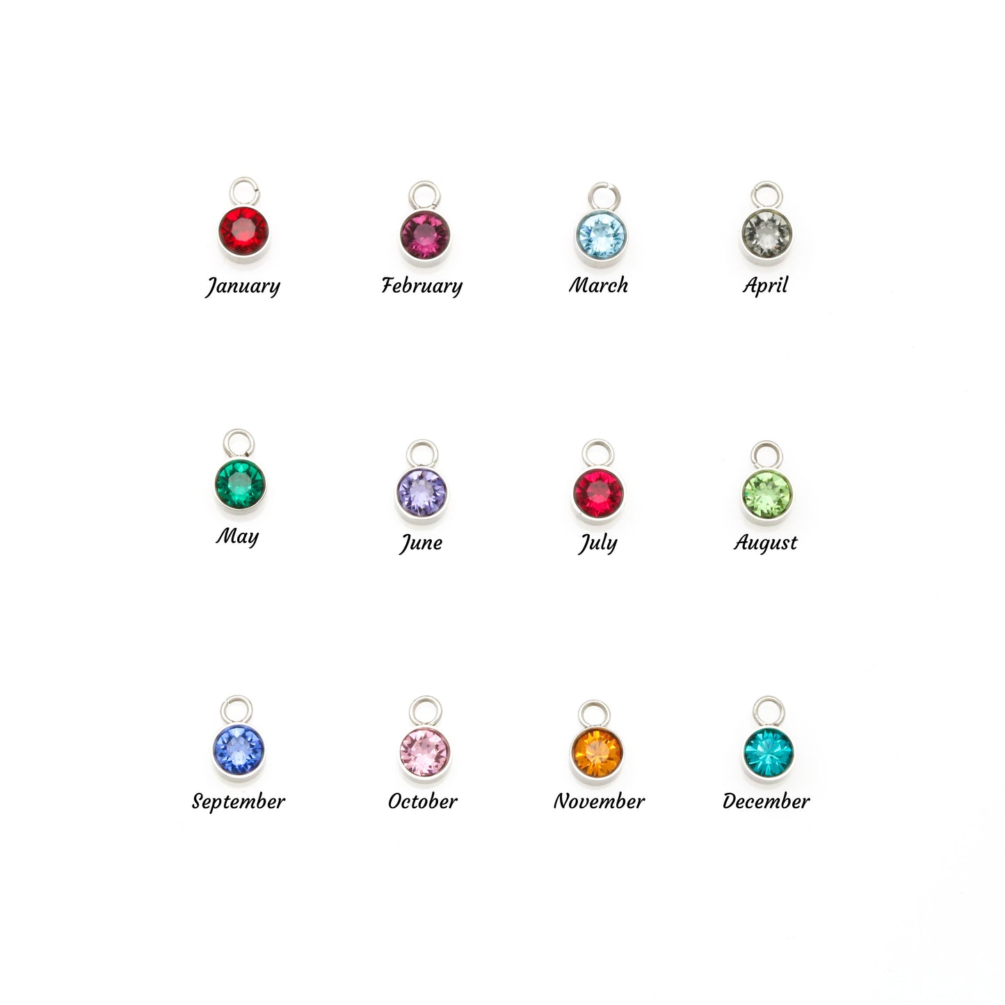 Testing Custom Name Necklace with Birthstone