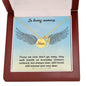 Testing Memorial Necklace - Mom 6/3/24