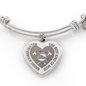 testing engraved heart bangle