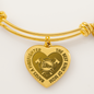 testing engraved heart bangle