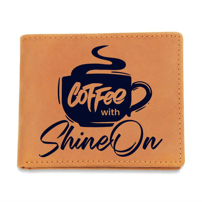 Coffee With ShineOn Wallet