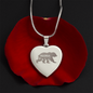 Testing Engraved Heart Necklace