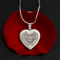 Engraved Heart Necklace Template with bleed.svg