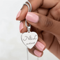 Engraved Heart Necklace - Bestie front.svg