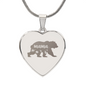 Testing Engraved Heart Necklace