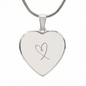 Engraved Heart Necklace - Bestie back.svg
