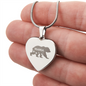 Testing Engraved Heart Necklace