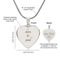 Engraved Heart Necklace - Love font.svg