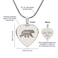 Testing Engraved Heart Necklace