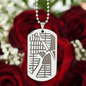 Map Dog Tag Necklace images