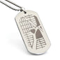 Map Dog Tag Necklace images