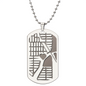 Map Dog Tag Necklace images