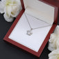 testing flower bouquet upsell with crown necklace