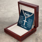 Personalized Cross + Cuban Link 5.15