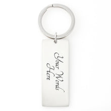 Load image into Gallery viewer, testing rectangle keychain
