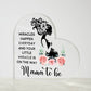 Mama To Be Heart Acrylic