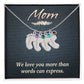 Baby Feet Necklace for Mom