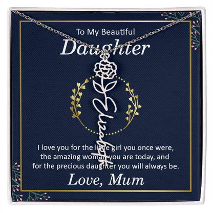 testing flower name necklace 8.22