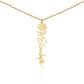 To my Daughter (light background) Flower Name Necklace 8.15.23