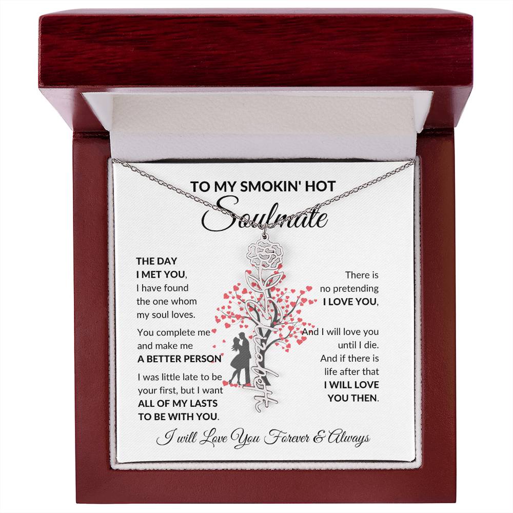 Testing Floral Name Necklaces-8/12/23