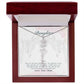 To my Daughter (light background) Flower Name Necklace 8.15.23
