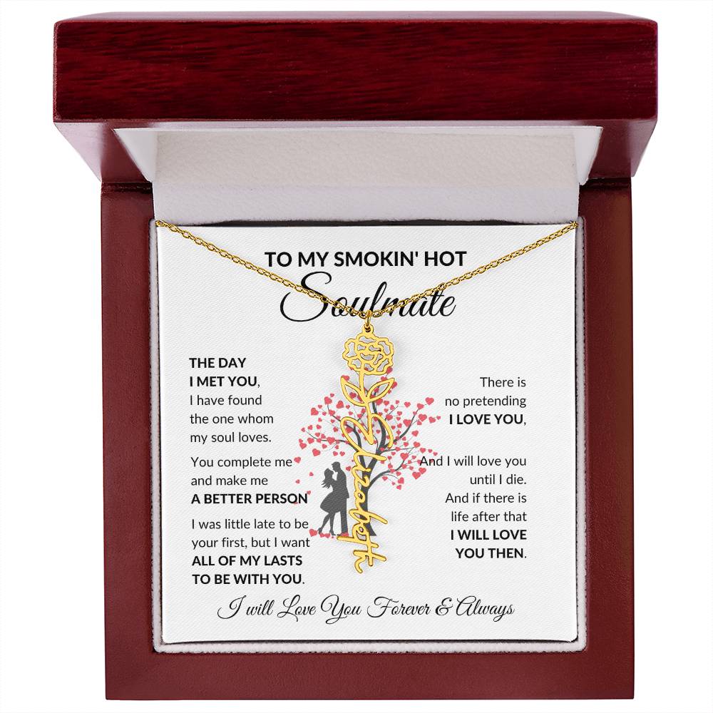 Testing Floral Name Necklaces-8/12/23