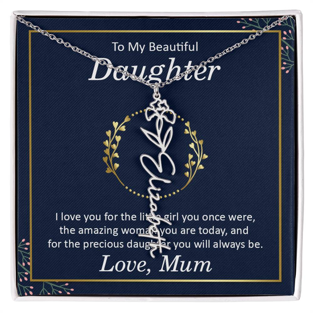 testing flower name necklace 8.22