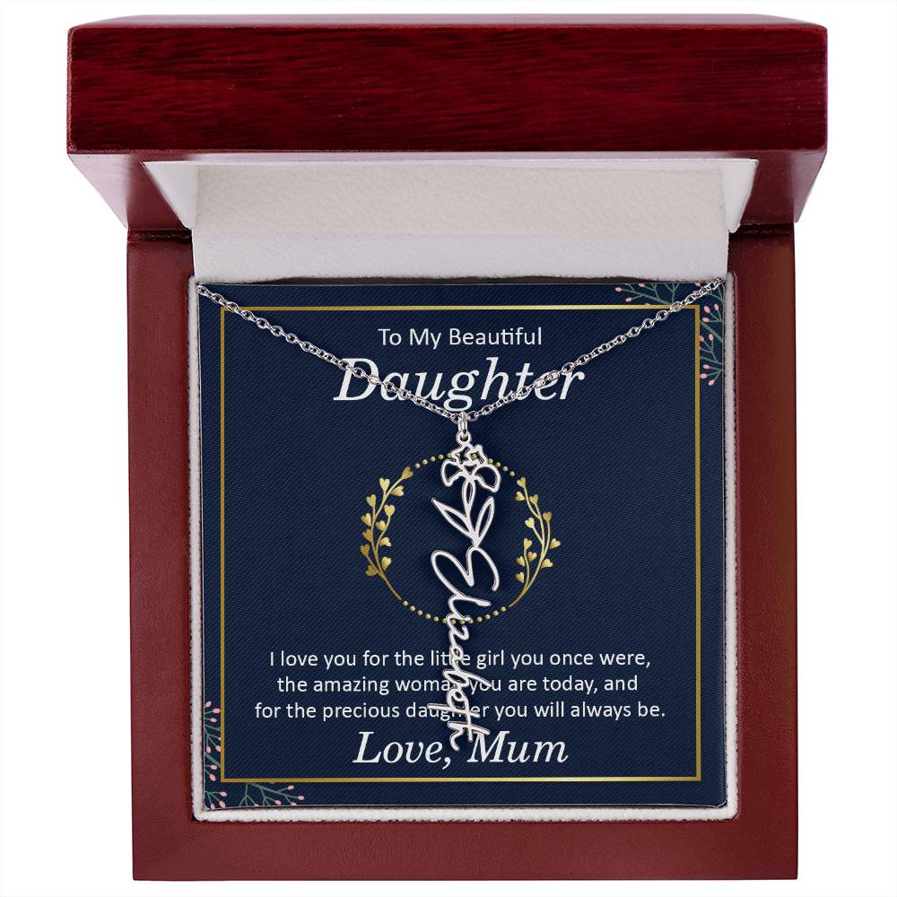 testing flower name necklace 8.22