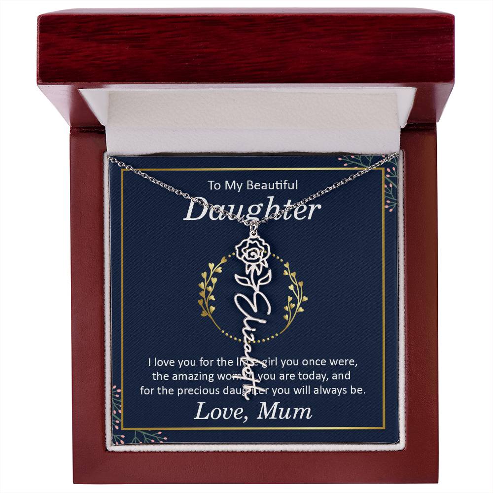 testing flower name necklace 8.22