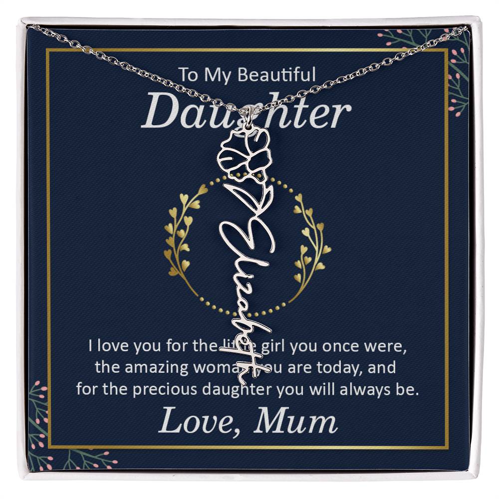 testing flower name necklace 8.22