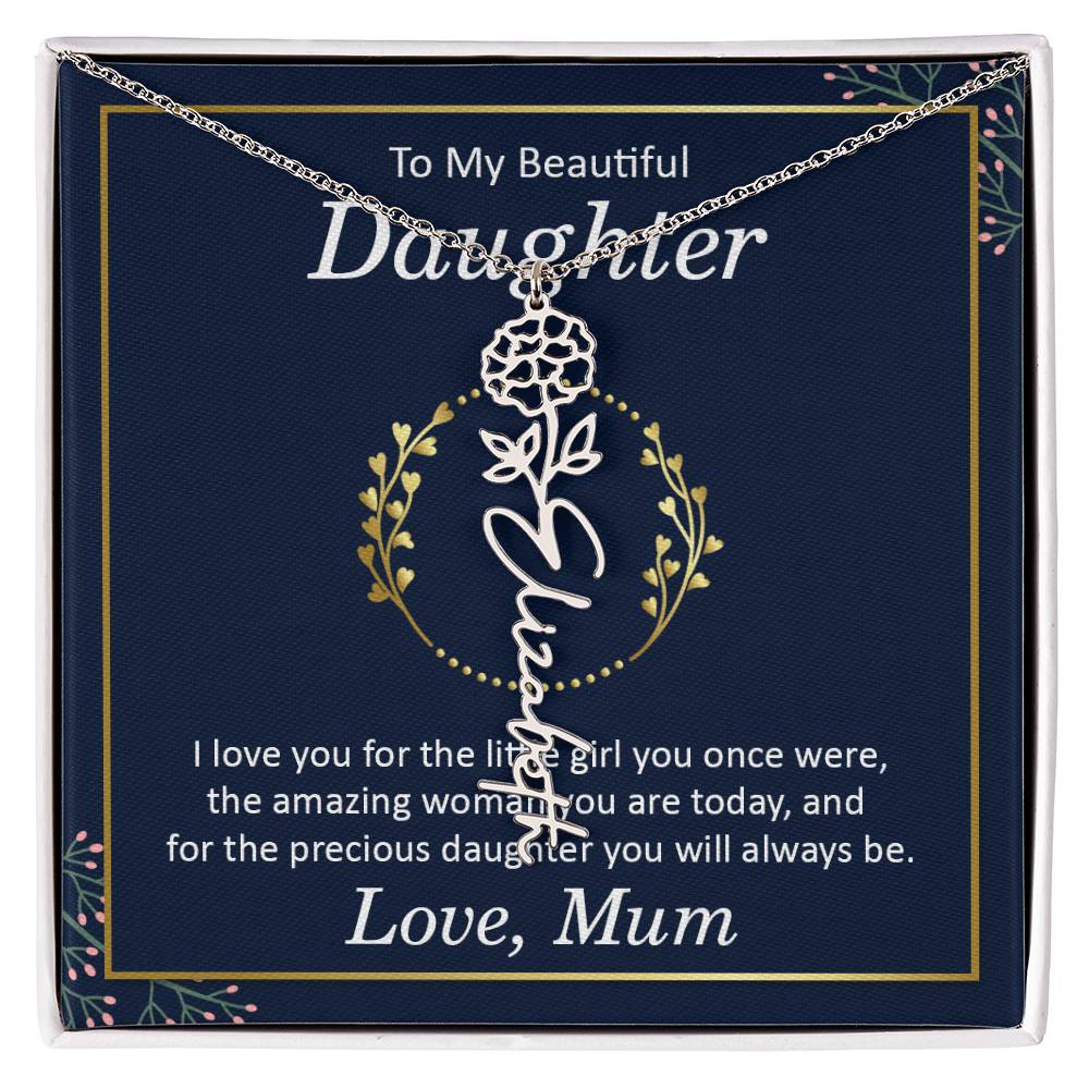 testing flower name necklace 8.22