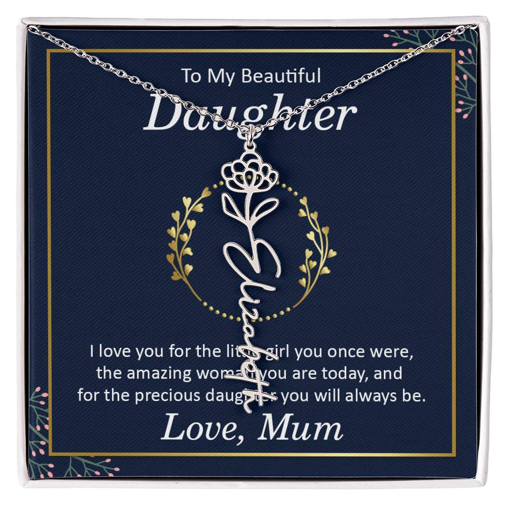 testing flower name necklace 8.22