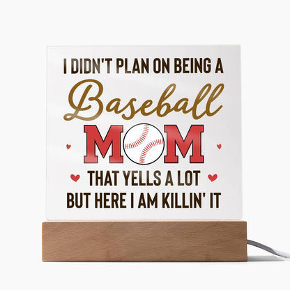 Baseball Mom Acrylic Square