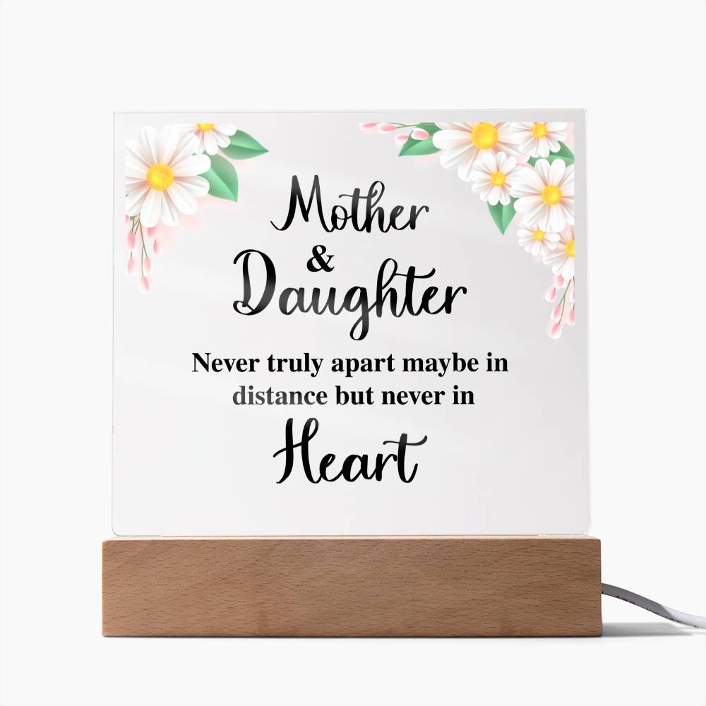 Mother & Daughter sign