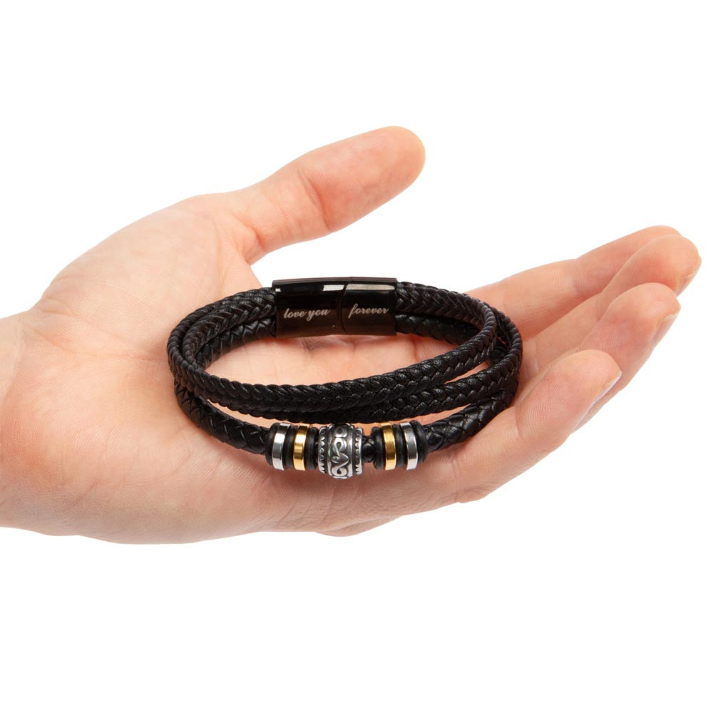 Love you forever bracelet 5.25