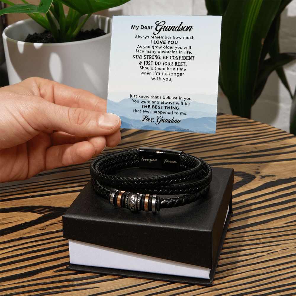 Love you forever bracelet 5.25