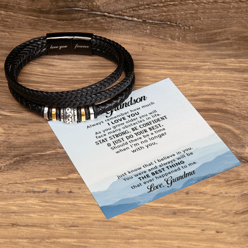 Love you forever bracelet 5.25