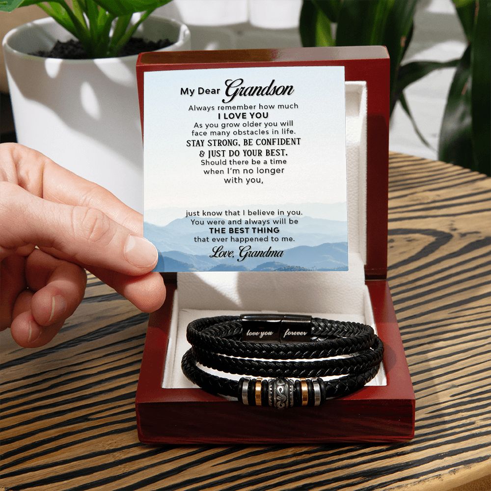 Love you forever bracelet 5.25