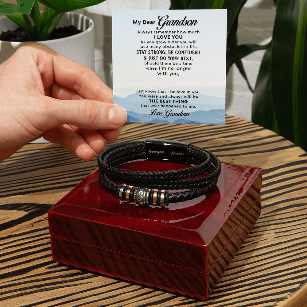 Love you forever bracelet 5.25
