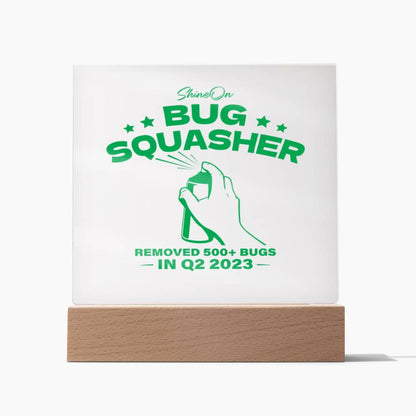 Testing Acrylic Square Plaque 7/17/23