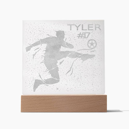 Soccer Acrylic Sign